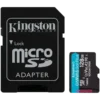 Карта памет KINGSTON 128GB microSDXC Canvas Go Plus Gen4 200MB/s A2 U3 V30 Card + Adapter