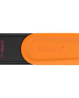 USB памет Kingston 256GB Portable USB 3.2 Gen 1 DataTraveler Exodia S (Black/Orange)