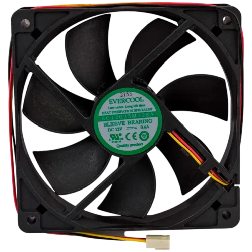 Вентилатор Evercool Fan 120x120x25 Sleeve 2000rpm - EC12025M12SA