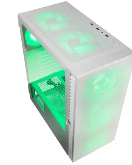 Alternative view of Кутия за компютър Kolink Observatory HF Mesh ARGB TG Mid-Tower, Бяла