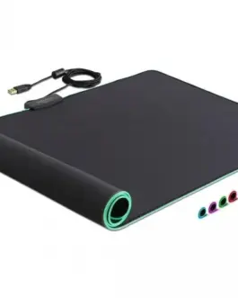 Пад за мишка Delock 920 x 303 x 3 mm RGB Черен