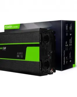 Alternative view of Инвертор GREEN CELL, 12/220V, DC/AC, 2000W/4000W, Чиста синусоида