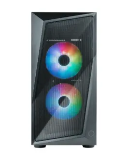 Alternative view of Кутия за компютър CM CMP 320 Mesh Black ARGB