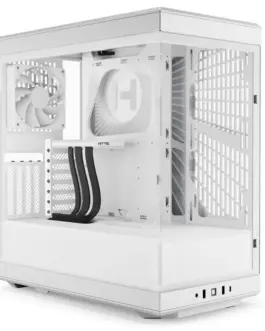 Кутия за компютър HYTE Y40 Tempered Glass Mid-Tower Бяло