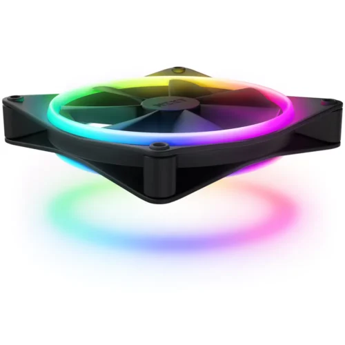 Alternative view of Вентилатор NZXT F140 RGB Duo, Черен