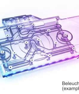 Alternative view of Воден блок за видео карта Alphacool Eisblock Aurora Acryl GPX-N RTX 3090/3080 ROG Strix with Backplate