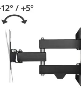 Alternative view of Стенна стойка за TV, Fullmotion, 122 cm (48"), 220822