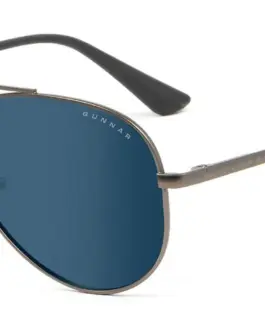 Компютърни очила GUNNAR Maverick Gunmetal Onyx Sun Черен