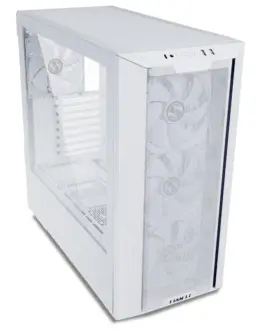 Alternative view of Кутия за компютър Lian-Li LANCOOL III Mid-Tower, Tempered Glass, Бяла