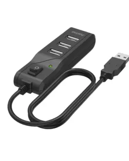 Alternative view of USB хъб, 4 порта, HAMA-200118