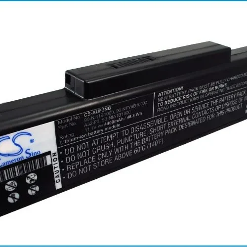 Alternative view of Батерия за лаптоп MSI M660; ASUS F3; GIGABYTE W551U CS-AUF3NB 11,1V 4400mAh CAMERON SINO