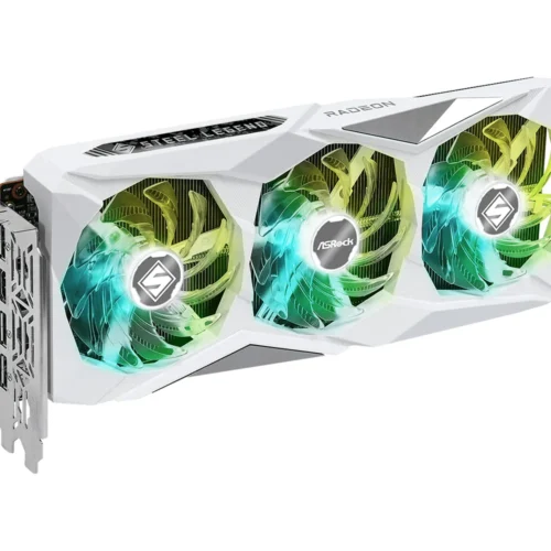 Alternative view of Видео карта ASROCK RX 7600 Steel Legend OC 8GB GDDR6