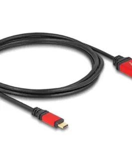 Кабел Delock USB-C - HDMI 2m Червен