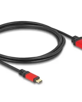 Кабел Delock USB-C - HDMI 2m Червен