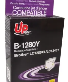 Мастилница UPRINT LC1280XL/1240 BROTHER, Yellow