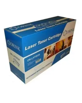 Тонер касета ORINK, HP P2015/P2014/M2727, Canon LBP3310/3370 / Q7553X, 7000 k., Черен