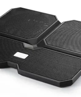 Охладител за лаптоп DeepCool Multi Core X6 15.6" 2x140+100 mm Черен