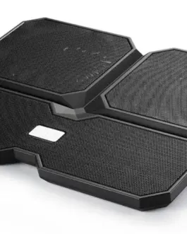 Охладител за лаптоп DeepCool Multi Core X6 15.6" 2x140+100 mm Черен
