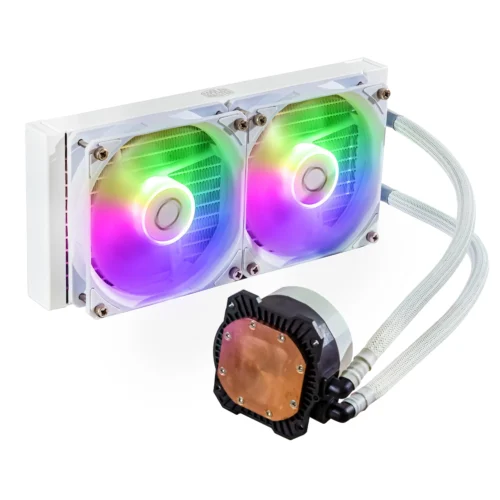 Alternative view of Охладител за процесор Cooler Master ML240L Core ARGB White