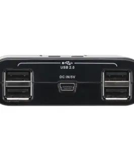 Alternative view of Превключвател ATEN US224, 2 компютъра към 4 USB периферни устройства