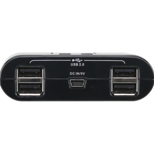 Alternative view of Превключвател ATEN US224, 2 компютъра към 4 USB периферни устройства
