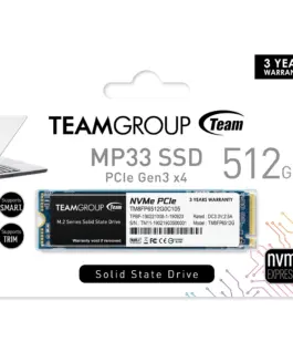 Alternative view of SSD диск Team Group MP33, M.2 2280 512GB PCI-e 3.0 x4 NVMe