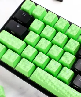 Alternative view of Капачки за механична клавиатура Ducky Green 31-Keycap Set Rubber Backlit Double-Shot US Layout
