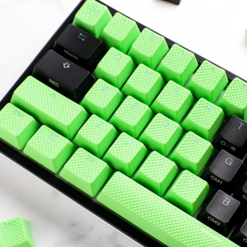 Alternative view of Капачки за механична клавиатура Ducky Green 31-Keycap Set Rubber Backlit Double-Shot US Layout
