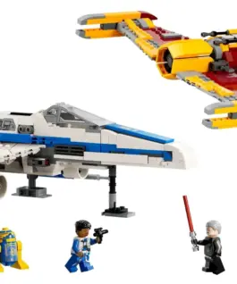 Alternative view of LEGO Star Wars - New Republic E-Wing vs. Shin Hatirsquo;s Starfighter - 75364