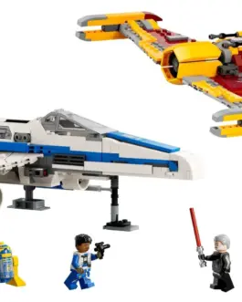 Alternative view of LEGO Star Wars - New Republic E-Wing vs. Shin Hatirsquo;s Starfighter - 75364