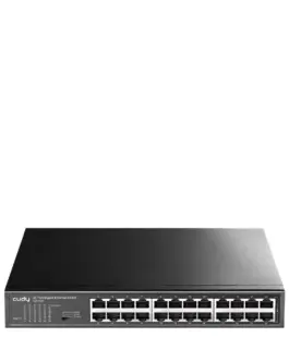 Суич Cudy GS1024 24 портов 10/100/1000 Auto-MDI/MDIX за 19" rack