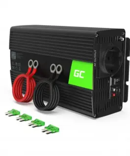Инвертор GREEN CELL 12/220V  DC/AC 1000W/2000W Чиста синусоида
