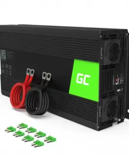 Инвертор GREEN CELL 24V/1500W чиста синусоида
