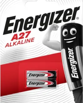 Алкална батерия ENERGIZER 12 V 2 бр. в опаковка за аларми А27 LR27 /цена за 2