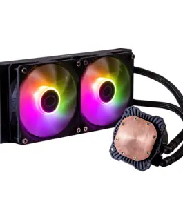 Alternative view of Охладител за процесор Cooler Master ML240L Core ARGB Black