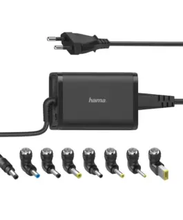 Alternative view of Универсално захранване за лаптоп HAMA, Мрежово, изх. 15/19V, 65W, 200002