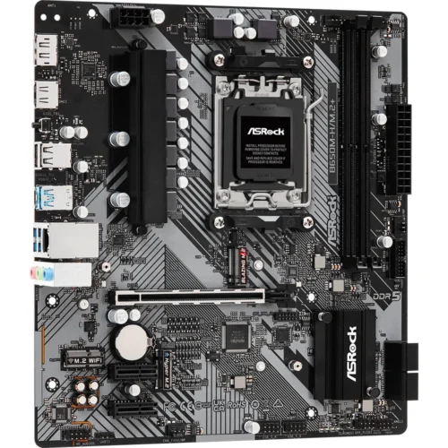 Alternative view of Дънна платка ASROCK B650M-H/M.2+, Socket AM5, 2xDDR5