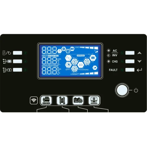 Alternative view of Соларен инвертор POWERWALKER 5000 ZRO OFG, 5000 W