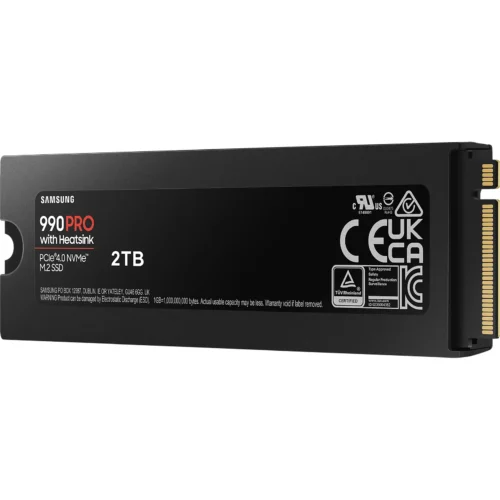 SSD диск SAMSUNG 990 PRO с Heatsink 2TB
