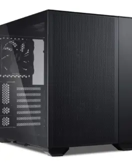 Кутия за компютър Lian Li O11 Air Mini Tower Tempered Glass Черна