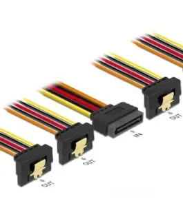 Alternative view of Кабел Power SATA - 4 x SATA 15 Pin, 30cm