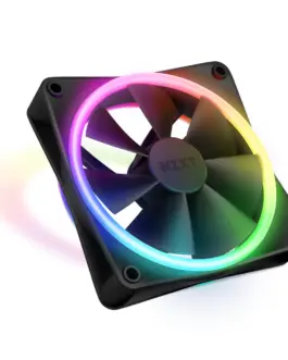 Alternative view of Вентилатор NZXT F120 RGB Duo, Черен