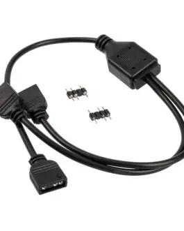 Alternative view of Кабел Kolink Y-Splitter 3 Pin за 2x ARGB устройства PGW-AC-KOL-043