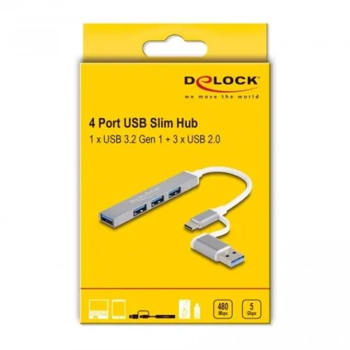 USB хъб Delock