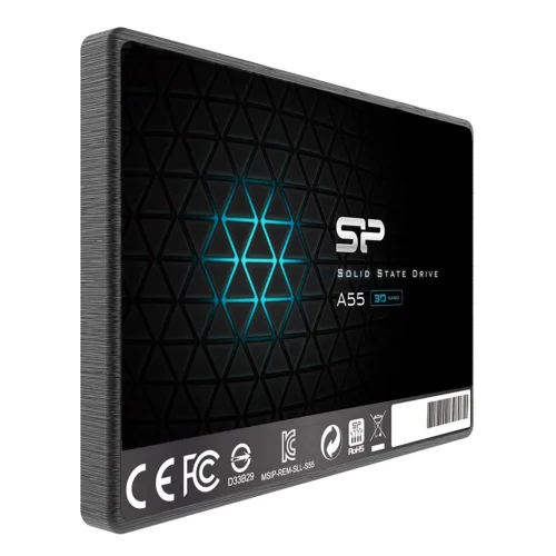 Alternative view of SSD диск SILICON POWER A55, 2.5", 1 TB, SATA3 3D NAND flash