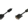 КАБЕЛ DIGITUS - DVI-I 24+5  to DSUB 15 pin - 20 m - Black - PN AK-320300-020-S