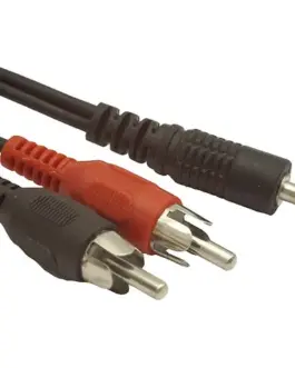 Gembird кабел MINIJACK/2XRCA (CHINCH)M/M 1.5M