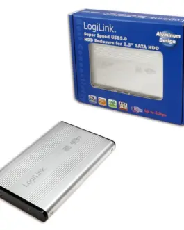 Alternative view of LogiLink External HardDisk enclosure 2,5 Inch S-ATA USB 3.0 Alu, Silver