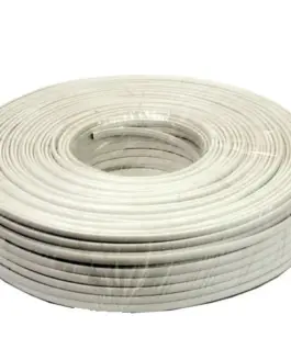 Gembird Telephone кабел 4C stranded wire 100 meters бял