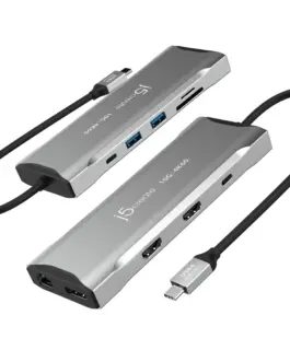 Alternative view of Докинг станция j5create JCD397 100W, 4K60 Elite USB-C, 10Gbps